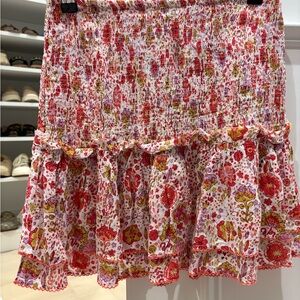 Women’s Poupette St Barth floral skirt size small